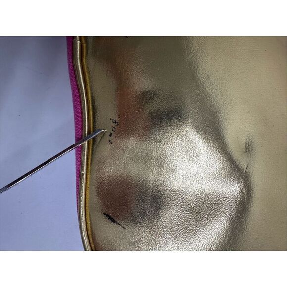 Y2K Tweety Bird Hot Pink Gold Terry Cloth Paradise Large Tote See Description - Picture 12 of 16